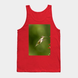 Ruby throated hummingbird Tank Top